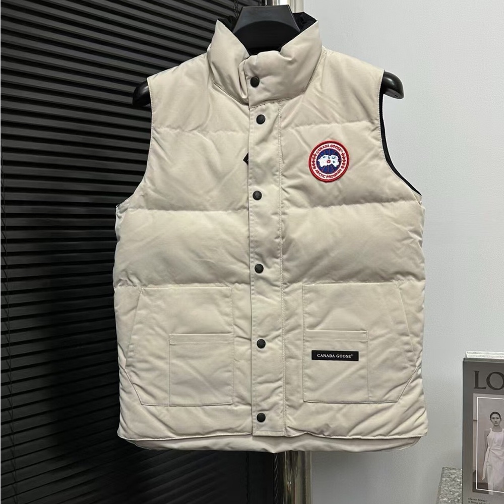 CANADA GOOSE White Down Freestyle Vest